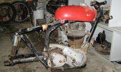 1956 Ariel HT5. 500cc twin shock trials bike. Project bike,Dismantled, 80% complete,Also 'Ariel single' spares. All brought over from England when I emigrated, Phone for details, offers.