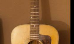 Vintage Guild D-40 1972 Acoustic Guitar
has a pickup installed.
come check it out. buy it. love it.
