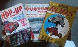 60 custom car magazines from 1959- 1962. All are in good condition and very presentable.
Phone. Text. Email
