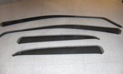 Side Window Deflectors
Â·         Help to reduce wind noise and allow interior heat to escape. Installation is quick and easy, with no exterior tape needed.
Â·         Fits Volvo S80 models (1999-2006)
Cash only please. Purchaser must pick up product