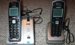 This 2 handset cordless phone system has caller ID and still works fine.  Upgraded to a 3 handset system a while ago.  Please call 864-2769 if interested.