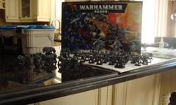 WANTING TO SELL BRAND NEW ASSAULT ON BLACK REACH SET. already glued just needs to be painted this set includes; Space Marine Captain, 10 Tactical Space Marines, 5 Space Marine Terminators, Space Marine Dreadnought, Ork Warboss, 20 Ork Boys, 5 Ork Nobz, 3