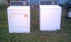 matching Kenmore washer and dryer....asking $130 O.B.O......works good....call 765-6107