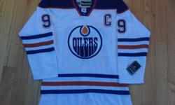 Wayne Gretzky Jersey - Edmonton Oilers
 
Athentic Reebok Jersey
Sizes  50 
All Patches and Numbers are stitched on
Includes Fight Strap
Brand New with Tags
 
ONLY $60.00
 
 
I have many other jerseys available including Football, Baseball, Basketball and