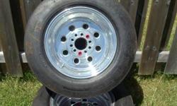 Weld Racing Rims & M/T Tires
 
-15x 10 5 bolt pattern rims with Ford and Chevy Patterns
-26 x 11 x 15 M/T ET Street Tires
-Like new condition, only 4 passes down the track
-Comes with center caps, steel valve stems, mounted and balanced
 
 
Asking $300
