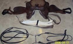 Western saddle for sale.
Good condition.