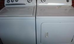 Whirlpool Super Capacity Plus Washer and Dryer in very good condition and with warranty.$499