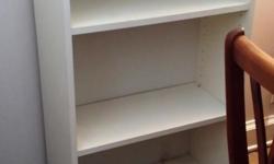 White Ikea Bookcase
24 x 15 1/2 x 47