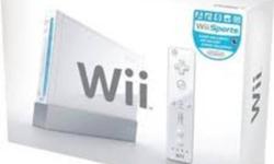 Wii and games are all barely used!!
Package Includes:
Wii Console, ALL cords necessary for hook up, one wireless controller, nunchuck controller
Wii Sports
Wii Fit and Board
Mario Kart AND racing wheel
Super Mario World
