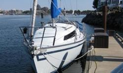 $22000
Great boat to sail easy to handle and liveaboard 
New plexi windows 
New Isussu 25 Hp Diesel 311 hrs
Volvo 110 Sail Drive
Folding Prop
Skeg hung rudder
New anti fouling 2010 and Zincs
New running rigging
New plumbing
100 Litre fresh water tank
60