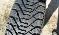 pair of 205/ 65 15s good year nordic snow tires just like new tons of tread just look at the pic see for you self thare on honda 5 bolt rims asking $200 or best offer or trade for set of 4 alloy rims & tires factory or aftermarket for 2000 pontiac sunfire