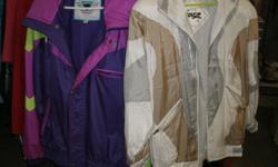 two all Weather Women's Designer Jackets, both are like new, size large on SALE for $5 each I have lots of Women's clothes, I take OFFERS
* View seller's list > check out my vintage and collectibles.
email or phone (250) 478 7971 > to set up a time & Date