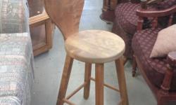 This is a nice solid wood stool with a back; the seat is 24 inches high.
Asking $25.00
Located at
Red's Emporium
26 High St, Ladysmith
250-245-7927
Hours of Operation
Noon-6pm Mon-Sat
Except Fri 10-5pm