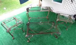 $350 for all 4 or $100 each
end tables 29X29
coffee table 49x29
sofa table 50x18