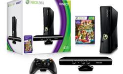 Hi there,
 
I'm selling a used X-Box 360 Kinect Bundle (4GB).
 
- Been used only a few times to try out (few months old)
- Adult owned, never abused
- Never had any Red Ring problems
- Extra Controller is in excellent condition, never dropped. It's also