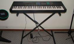 I'm selling a Yamaha PSR-36 keyboard with a stand in good condition for $60 or best offer... must go!!!
