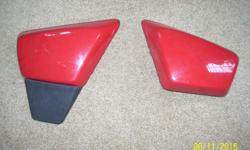 These are an excellent pair of side covers that came off my 1985 Yamaha Maxim X 750 motorcycle Maxim XJ750 X, part number 1AA-21721-00-KU and 1AA-21711-00-KU. I believe they will fit on the regular Maxim as well.