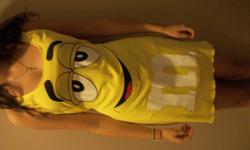 Selling yellow M&Ms costume for $25 o.b.o Paid $35 plus tax. Comes in one standard size because of stretchy material but I'm a small and it fits. Worn a couple hours. Went through my closet and found this from last year but I already have another costume