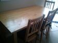 $100
Ikea kitchen table and 4 chairs