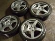 17 O.Z. Hydra Rims + Tire for Ford Focus 00-10