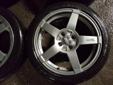17 O.Z. Hydra Rims + Tire for Ford Focus 00-10