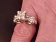 18 kt. diamond ring - just in time for Valentines Day.
