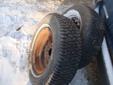 (2) 205/75 R14 Goodyear Snow Tires on Rims