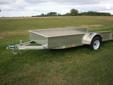 2011 Ultra 5x12 Aluminum Solid SIde Utility Trailer