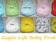 24x Giggle Life Ultra Soft Cloth Diapers & 48 Inserts +FREE Gift