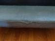 4u2c  ANTIQUE BENCH STOOL OTTOMAN WITH QUEEN ANNE LEGS