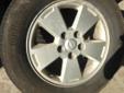 4x Continental TrueContact tires on Chevy Alloy rims 16in.