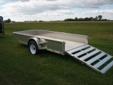 5x12 Aluminum Solid Side Utility Trailer