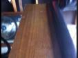 $70
Leather and wooden bar with two stools