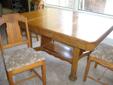 $80
Art Deco Dining Table with 4 chairs