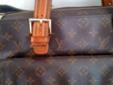 Authentic large LV Louis Vuitton purse bag