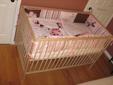 Baby Crib with Accessories - $230
