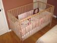 Baby Crib with Accessories - $230