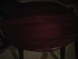 cherry wood dining table 40 FIRM!!!