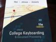 College Keyboarding & Document Processing Book