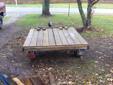 Flat bed trailer forsale $275 or might trade