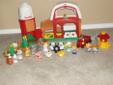 FOR 30 PCS FISHER PRICE LITTLE PEOPLE ANIMAL SOUNDS FARM.