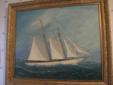 FOR SALE: Beautiful Oil Painting of Tall Ship, EMAIL FOR PRICE