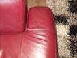 Genuine Leather sofa with love seat