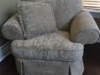 Gorgeous mint condition beige living room chair