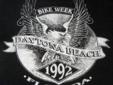 HARLEY DAVIDSON *1992 BIKE WEEK Daytona* T- Shirt (M)