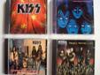 KISS collection of CD, DVD, Cassette and VHF