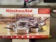 Kitchen Aid nonstick cookware set