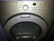 Kitchenaide front loading washer and dryer and can be stacked