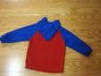 Like New Spiderman Hooded Shirt Size 3T- $4