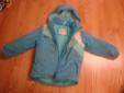 Like New Teal Winter Coat Size 5 Child - $5